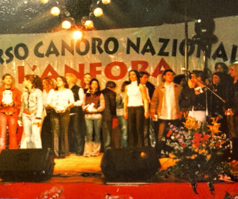 Concorso canoro Nazionale "L'Anfora" 2004.